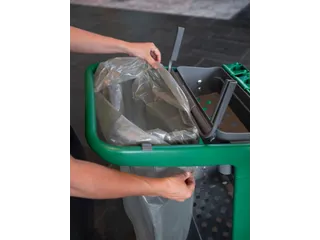 Vikan Hygiene vuilniszakhouder voor HyGo Mobile Cleaning Station grijs - 20