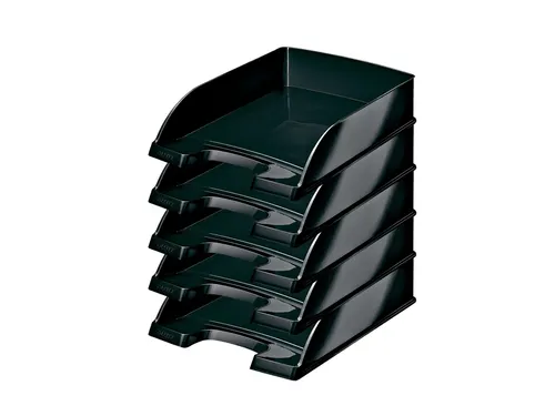 Brievenbak Leitz WOW A4 zwart