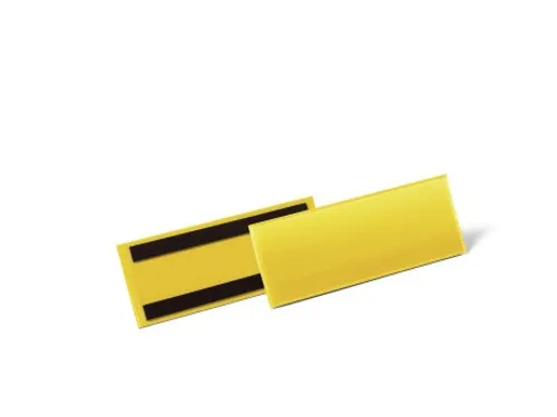 Magnetische documenthouder 1/2 A5 liggend formaat Geel