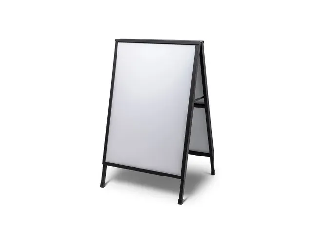 Stoepbord Slide-In A1 zwart