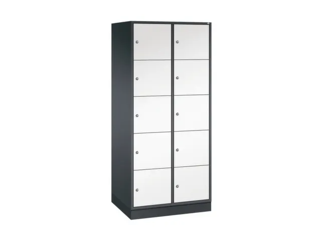 armoire multicases grand volume,HxlxP 1950x820x600mm,2x5compartiments