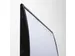 Deurbord 105x300mm Curved Aluminium Zwart