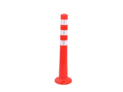 afzetpaal,rond,HxBxD 750x200x200mm,PU,fluorescerend