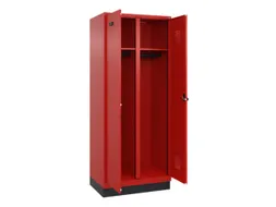 locker voor scheiding van kleding,HxBxD 1950x800x500mm,2vak