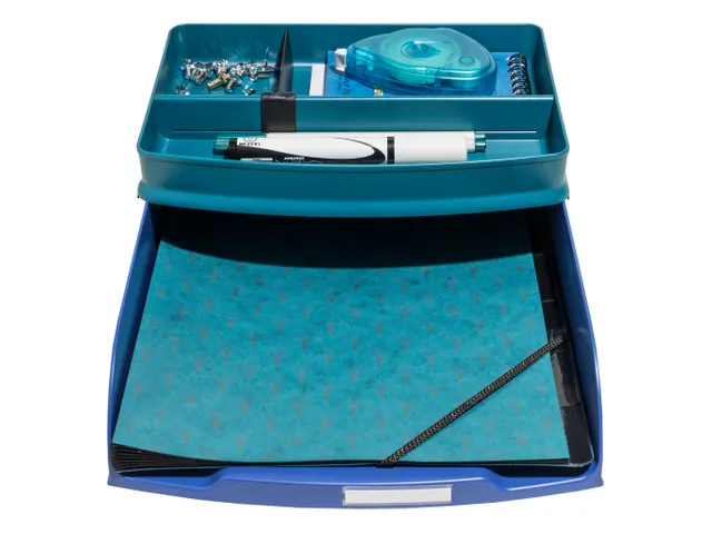 Brievenbak A4 Blauw Combo Styli Neo Deco