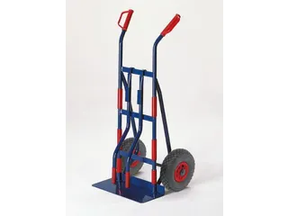 Steekwagen Met Draagarmen 250kg Hxb 1200x650mm Luchtbanden - 1