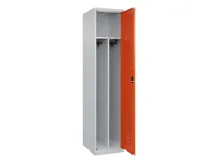 locker voor scheiding van kleding,HxBxD 1850x400x500mm,1vak