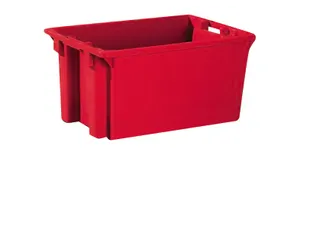 Draaistapelbak Pp Hxlxb 300X600X400Mm 50L Rood - 2