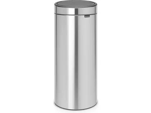 Touch bin New 30 Liter Prullenbak Mat Staal