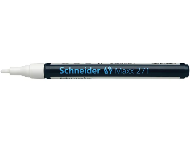 Lakmarker Schneider Maxx 271 1-2mm Wit