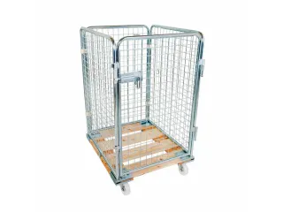 rolcontainer,draagverm. 500kg,HxLxB 1210x815x724mm,nuttige H 1020mm - 1