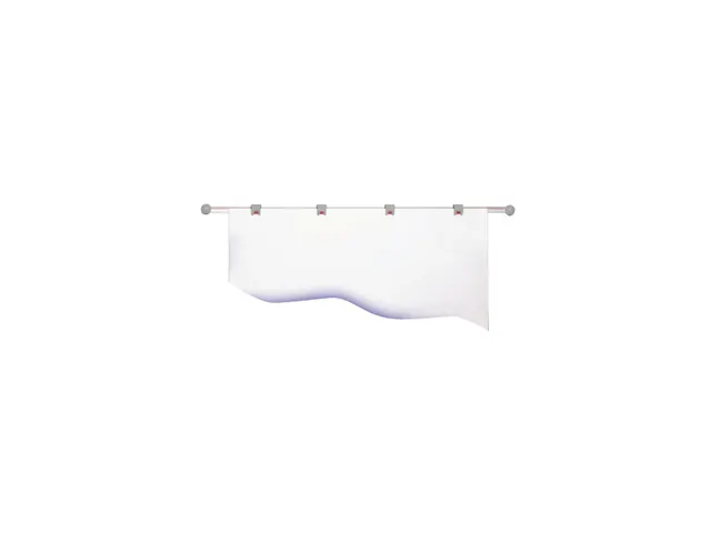 Tekeninghouder Wand, lengte 104,5 cm, incl. 4 clips