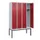 schoollocker,HxBxD 1950x1200x500mm,4vak,vak B 300mm,cil.-slot