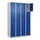 lockerkast,HxBxD 1850x1200x500mm,4x4vakken,vak B 300mm,cil.-slot
