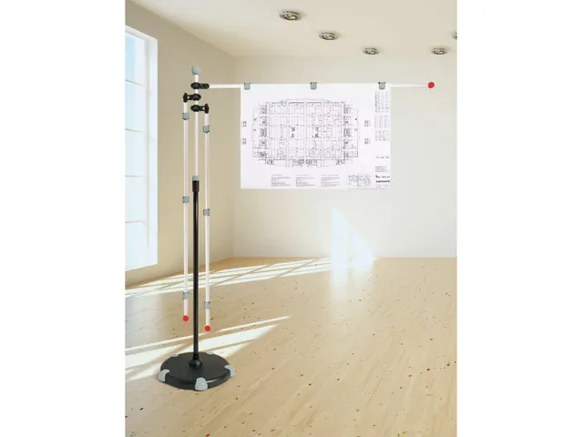 Tekeninghouder MAUL met mobiele voet grijs