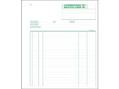 Bestellingen 21 X 18 Cm Bilingue Dupli 50 X 2 Vel