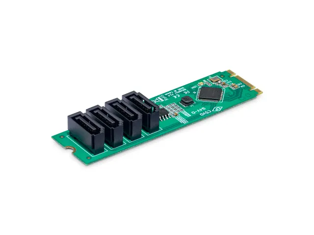 4-Port M.2 naar SATA Adapter Kaart