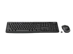 Logitech Wireless Combo MK270 AZERTY FR Toetsenbord met muis Zwart