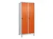 locker voor scheiding van kleding,HxBxD 1950x800x500mm,2vak