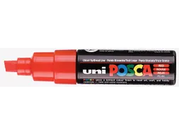 Verfstift Posca PC8K Brede punt 8mm schuin rood