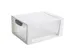 Omega ladeblok 11L transparant wit - 37,5x29,5x17,5cm