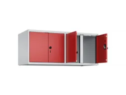 opzetkast,v. locker voor scheiding van kleding,4vak.,vak B 300mm