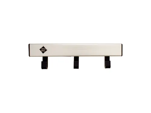 Pro-line Wandgarderobe 3 Haken Grijs zwart