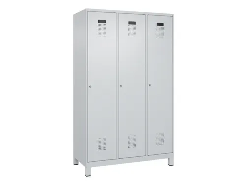 locker,HxBxD 1950x1200x500mm,3vak,vak B 400mm,cil.-slot,voeten