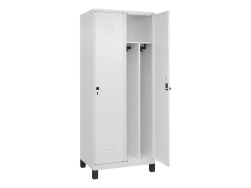 locker voor scheiding van kleding,HxBxD 1950x800x500mm,2vak