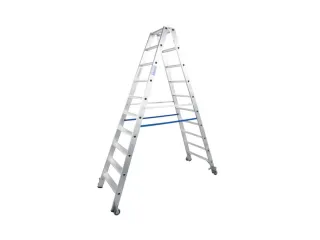 Verrijdbare Boktrap Aluminium L 2 54M 2X10Treden - 1