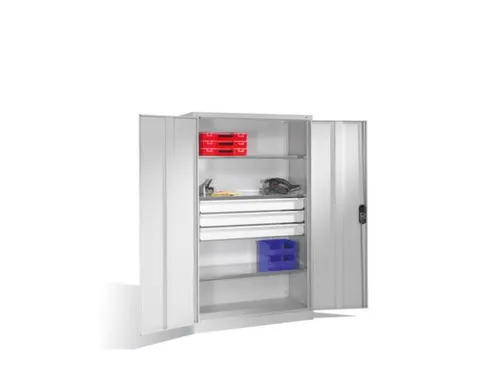 grootvolumekast 1950x1200x500mm 3 legborden/ laden RAL7035