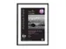 Cadre photo Seco A2 Noir Aluminium brossé 11mm