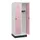 schoollocker,HxBxD 1630x600x500mm,2vak,vak B 300mm,draaigrendel,sokkel