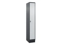 locker voor scheiding van kleding,HxBxD 1950x300x500mm,1vak