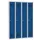 lockerkast,HxBxD 1800x1200x500mm,4vak,draaigrendel,sokkel,romp RAL7035