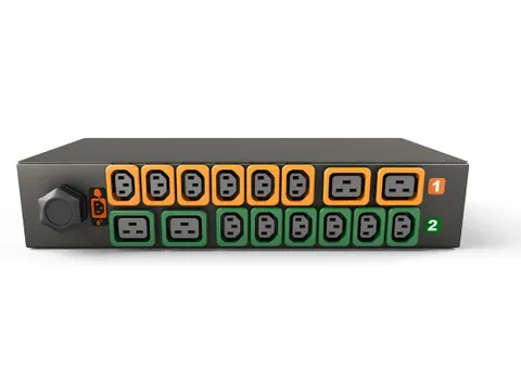 Vertiv Geist GI30032L, Gecontroleerd, 2U, Horizontaal, Zwart, LED, 16