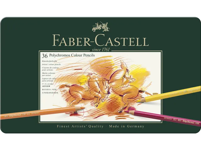 Kleurpotlood Fc Polychromos Assorti Etui A 36 Stuks