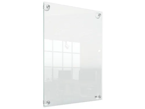 Infobord Nobo Premium Plus A3 acryl wand verplaatsbaar