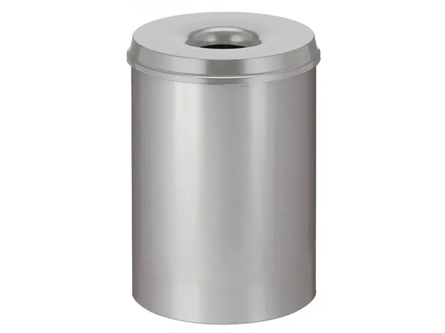 Vlamdovende Papierbak 30 Liter Grijs