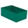 Inzetbak HxLxB 63x162x108mm Polystyreen Groen 50 stuks