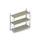 Breedvakstelling Basisveld 2200x2200x800mm 3 Houten Legborden 600kg