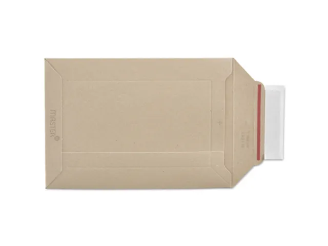 Golfkartonnen envelop A3 bruin 324x458mm zelfklevend 100 stuks