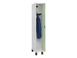 locker,HxBxD 1950x300x500mm,1vak,vak B 300mm,cil.-slot,voeten - 1