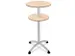 Table haute 4 pieds Hauteur 112cm Plateaux Erable Cadre Noir