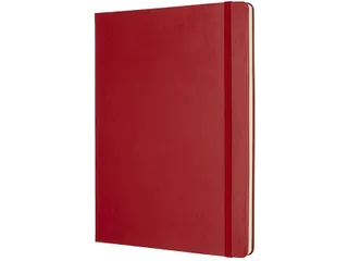 Notitieboek Moleskine XL 190x250mm lijn hard cover scarlet red - 2