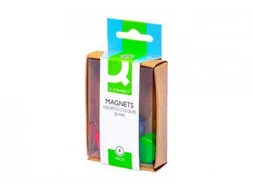Magneten 20mm Geassorteerde Kleuren 6 Stuks