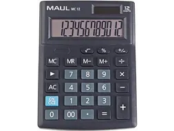 bureaurekenmachine MC 12, zwart