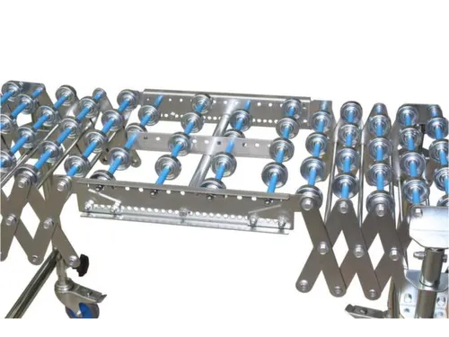 Verbindingsstuk Baan Wieltjes 400x400mm Voor Stalen Rollenbaan