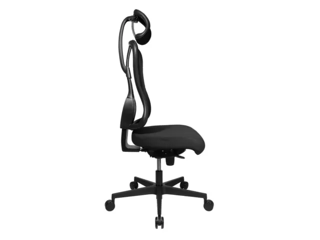 chaise de bureau pivotante,Mécan. synchrone,appui-tête