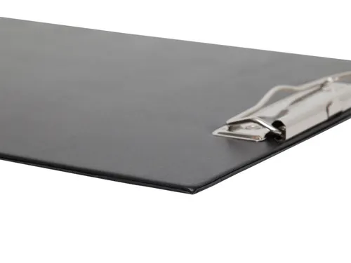 Klembord MAUL A4 staand + 2 magneten achterzijde PVC zwart